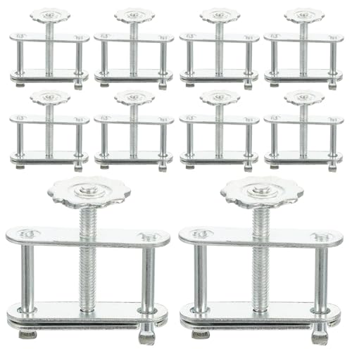 COOPHYA 10pcs Adjustable Swivel Screw Spring Type Hose Clamps Laboratory Tubing Clips Water Stop Sealing Clamp Set for Lab and Industrial Use