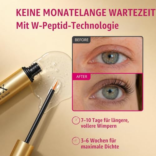 PHIENEX 2026 New Version Wimpernserum für Längere, Dichtere & Volle Wimpern – Ansicht 5