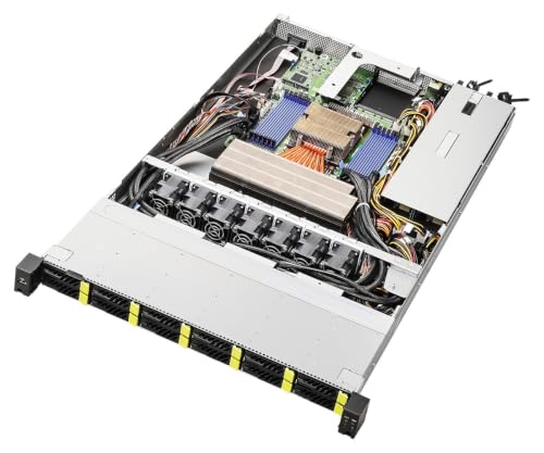 Image of Asrock Rack Server Barebone 1U12E-TURIN /EVAC 1U Single-Socket AMD EPYC 9005 /9004 Series EVAC NVMe Server Supports 12x Hot-Swap 2.5 inch PCIe 5.0 NVMe, 12x DDR5 DIMM, 1x PCIe 5.0 x16, 1600W Platinum RPSU