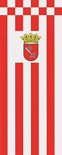 Drapeau Brême armoiries 120x300 de qualité supérieure pour mât