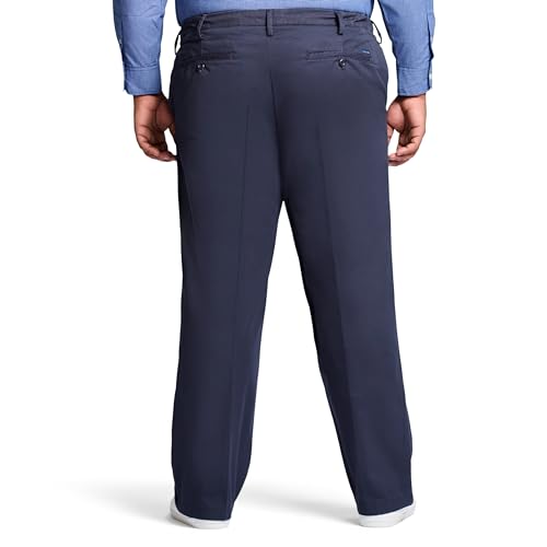 Izod 45B6003 Men'S Big-And-Tall American Chino Double-Pleated Pants thumb #2