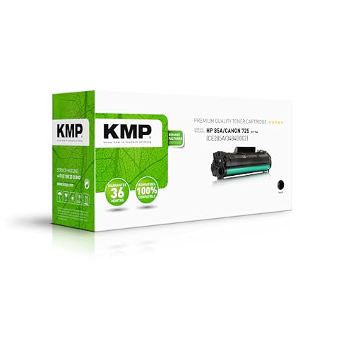 Image of KMP H-T154 Toner Cartridge Replaces HP 85A CE285A Black