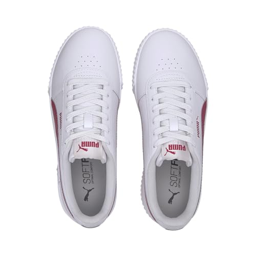 Image of Puma Womens Carina Lux L White- WhiteSneaker