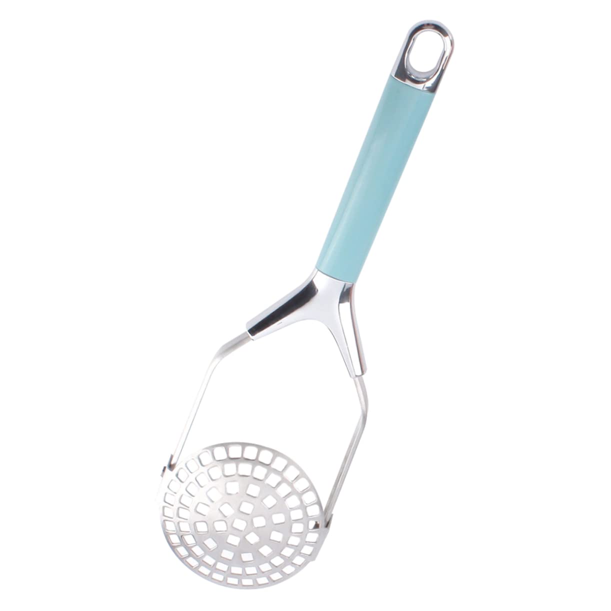 Healifty Ergonomic Potato Masher with Long Handle Manual Food Crusher for Effortless Mashed Potatoes Easy to Clean Store Kitchen Tool