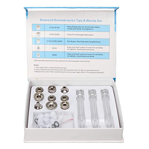 Ponta de Microdermoabrasão, Filtro de Algodão para Ponta de Máquina de Dermoabrasão Segura para Salã