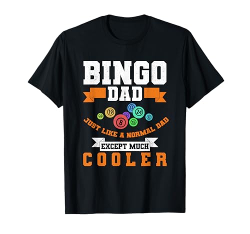 Bingo Dad Bingo Player Father Casino Juego Lottery Bingo Camiseta