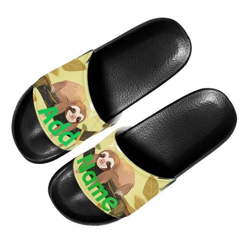 Image of Open Toe Slippers for Women Rubber Slides Womens Sandal Slippers