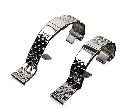 Montre en acier inoxydable massif de haute qualité horlogère