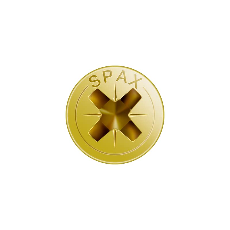 Tornillo spax huella pozidriv cabeza avellanada yellox - longitud (mm): 15 - Ø (mm): 3.5 - SPAX