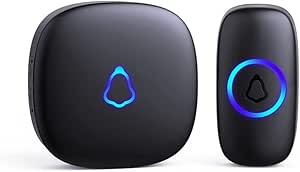 Campanello Wireless SECRUI - Portata 300m, 52 Melodie E LED Colorato | Impermeabile IP55 Per Esterno