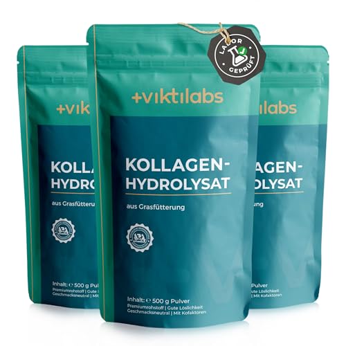 Kollagen Komplex - 100% reines Rinderkollagen - zertifizierte Grasfütterung – Ansicht 1