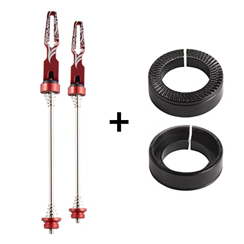 Bolany 26/27.5/29 Inch Mtb Wheelset With Quick Release Skewer And Thru-Axle End Cap Disc Brake 32 Holes Bike Hub Aluminum Alloy Mountain Bike Wheels Fit For 8-11S Cassette (Black, 26 Inch) #TOP6