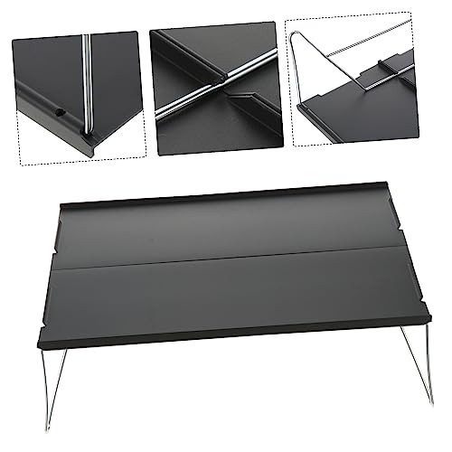 Table de camping pliable en alliage d'aluminium robuste pour pique-nique