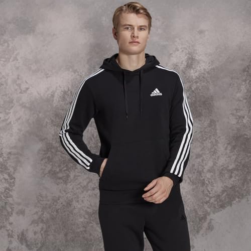 Image of adidas Men's Essentials Fleece 3-Stripes Hoodie