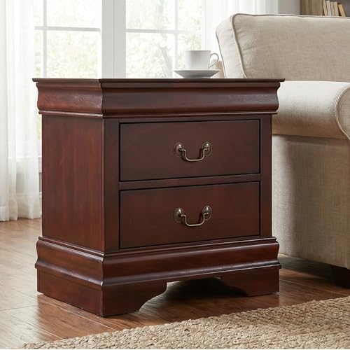 Signature Design by Ashley Alisdair 2 Drawer Nightstand, Reddish Brown - image 2