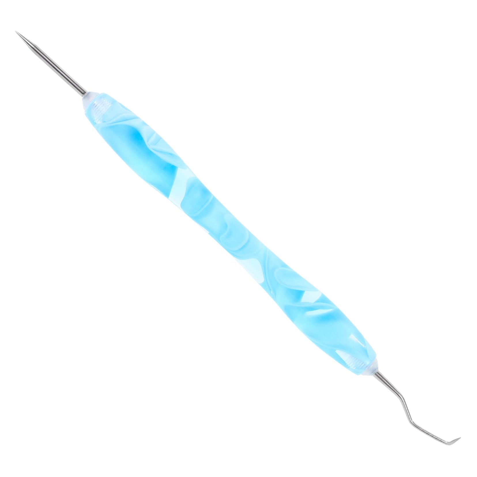 NUOBESTY 5 Ensembles Couteau de désherbage Outil de désherbage kit d'outils de désherbage de vinyle sculpture désherbeur de vinyle kit de désherbage de précision Plastique Sky-blue
