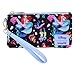 Loungefly Disney The Little Mermaid 35th Anniversary Life is The Bubbles Nylon Wristlet Wallet Black/Charcoal, LF-WDWC0062, Black