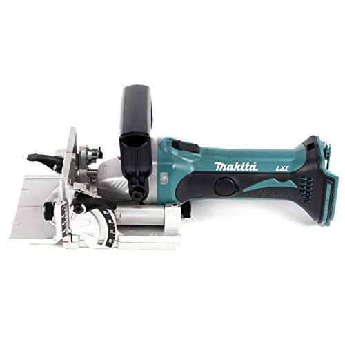 Makita DPJ 180 RT1J - Fresadora de batería de iones de litio (18 V, 1 batería de 5,0 Ah y cargador)