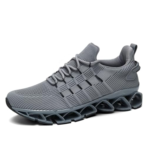 Mens Running Shoes Mesh Breathable Trail Runners Fashion Sport Blade Walking Tennis Sneakers2