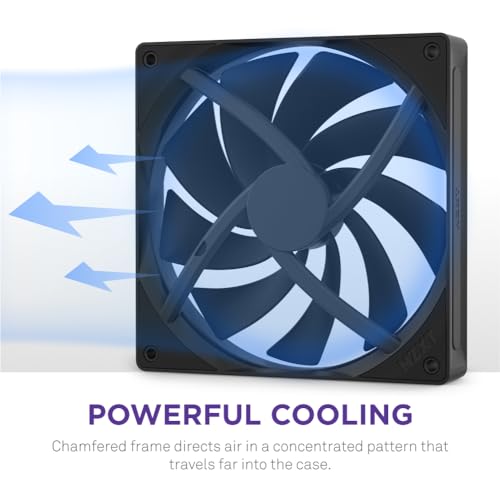 Image of F140Q - 140mm Quiet Airflow Fans - Single - Black