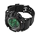 Imagen de TICFOX Reloj Deportivo Digital Reloj de Pulsera electrónico con luz Luminosa Calendario Despertador para Hombres Mujeres Niños Natación Correr Actividades al Aire Libre Material ABS Negro
