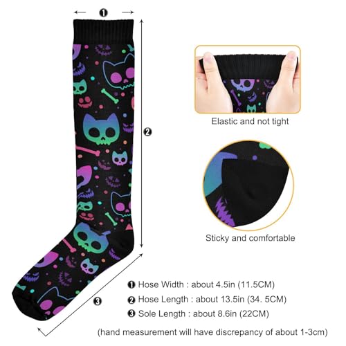 Image of Compression Socks for Women & Men, Knee High Socks for Circulation Medical Running Athletic Nurse Travel