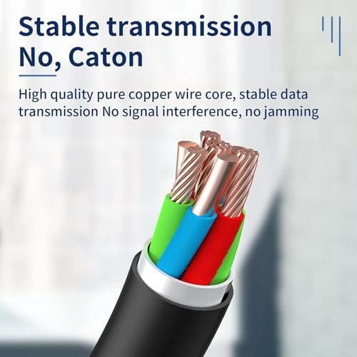 Image of Sounce 3 in 1 USB OTG Adapter, USB A to Lightning, Type C & Micro USB Connector, Female to Male Flash Drive Adapter for iPhone, iPad & Android, High-Speed Data Transfer Cable - Black