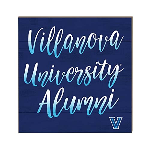 KH Sports Fan Villanova Wildcats 10"x10" Team Alumni Sign, One Size, Multi