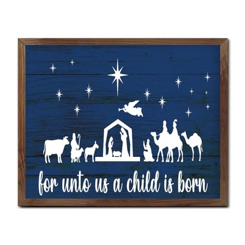 Panneau de décoration murale encadré en bois noble Merry Christmas d'exception
