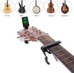 Electric Guitar Strings 3 Full Sets and Tuner, 3 in 1 Restringing Tool, Capo,Picks and Other Useful Tools