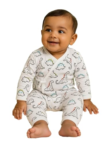 Image of The Mom Store Baby Romper Jabla Style For Boys And Girls | Cotton | Soft Infant Bodysuit | Trendy Stylish Sleepwear For Newborn Baby | Printed | Unisex Comfortable Everyday Baby Wear