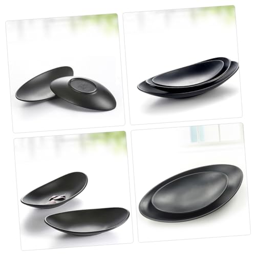 Juego de 2 Platos Sushi Negro miniatura 2
