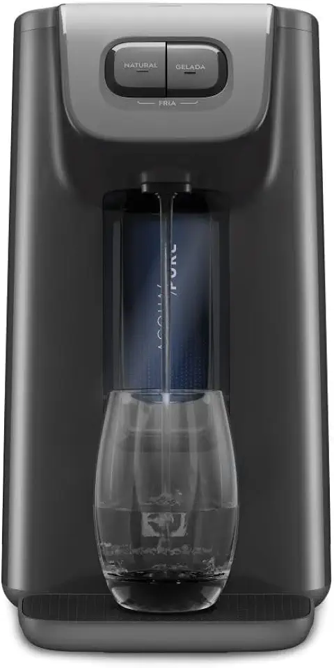 Purificador Electrolux Experience Água Gelada, Fria ou Natural com Compressor Grafite (PC01X) 127V