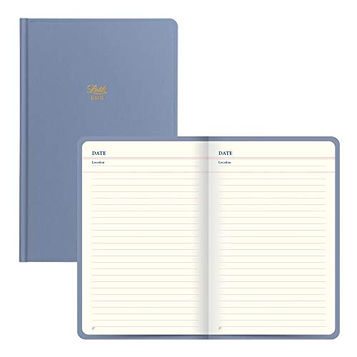 Carnet de voyage Letts bleu pour noter vos souvenirs d'excursions