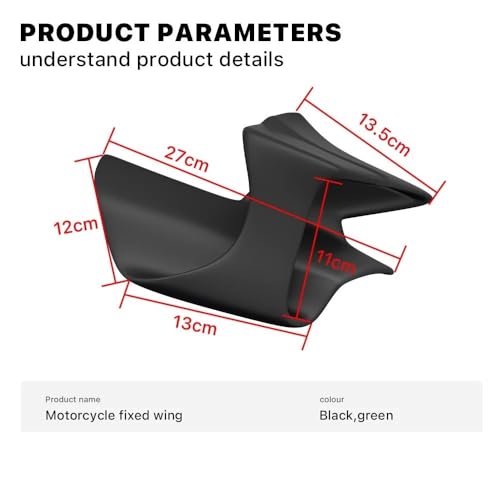 Aile spoiler fixe pour ZX6R 2024 idéal pour sorties sur circuit - 4