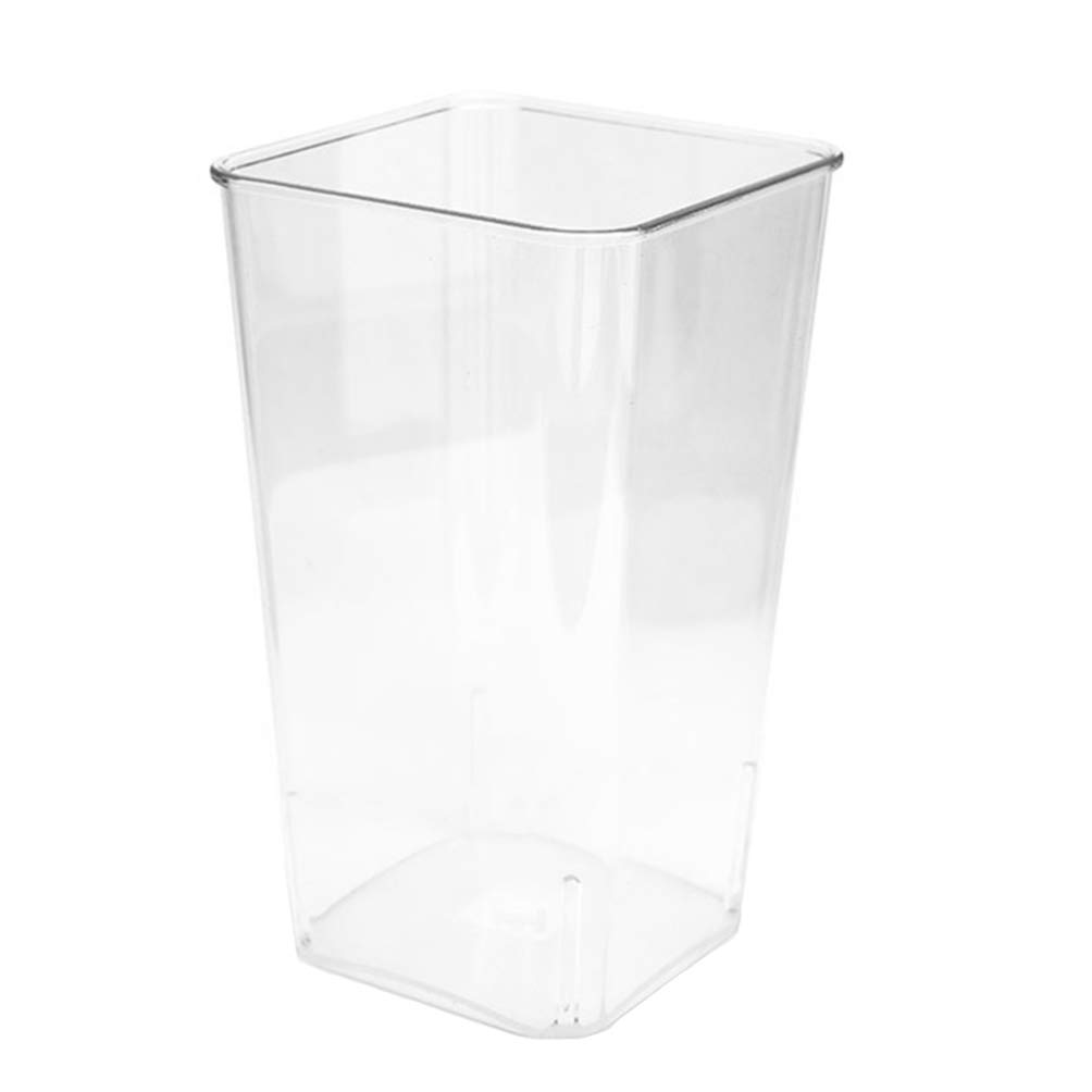 Cabilock Cubo De Acrílico para Arreglos Florero Seco Jarrones Altos De Centro De Mesa Jarrón De Alto Jarrón De Flores Jarrones De Cristal Maceteros Maceta Cuadrado Oficina