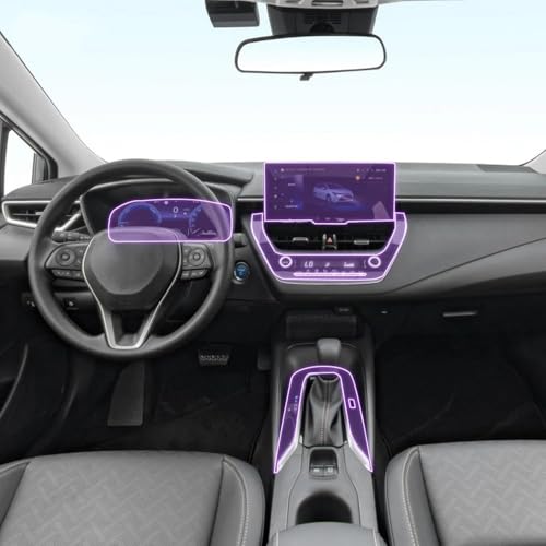 Marre des rayures ? Film TPU console Toyota Levin 2019-2024 Protège Écran LCD