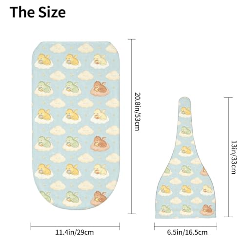 Image of Dragon Print Newborn Baby Swaddle Blanket Cloud Moon Star Baby Stuff,with Beanie hat Sets, Soft Gifts for Unisex Boys Girls Shower Infant