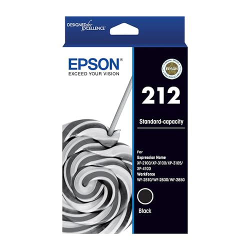 Cartouche d'encre noire Epson contre les lignes blanches sur XP-4100 et WF-2830