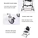 LRX Camillas portátiles Emergencia Silla de Transporte Plegable Escalera telesilla con Ajustable...