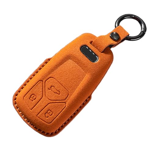 Coque de clé Audi daim boîtier antichoc pour clé intelligente
