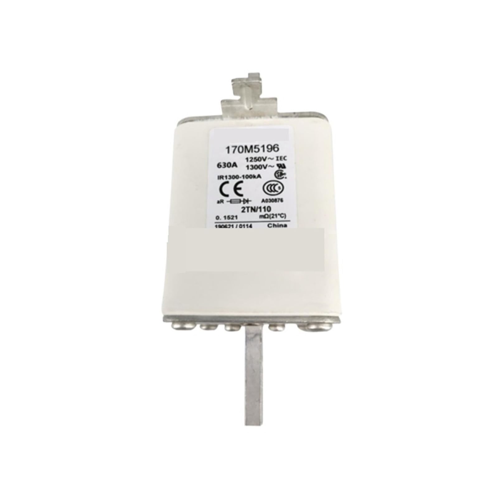 Fusible 170M6305 Ã©vite les pannes de court-circuit sur vos installations triphasÃ©es