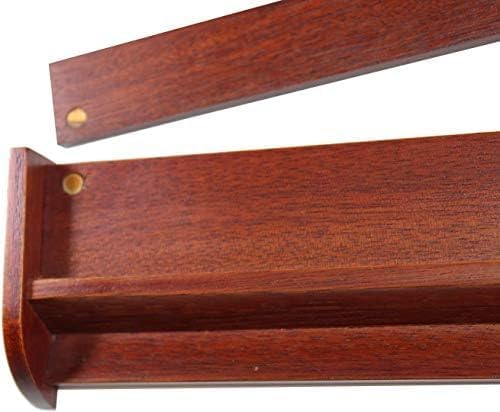 Miniatura 6 de American Mahjong - Juego de 166 azulejos de madera para azulejos y empujador (caja de madera)