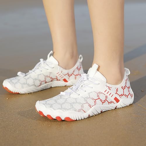 Image of Hike Barefoot Shoes for Women Men, Pro Barefoot Shoe with Wide Toe Box for Hiking, Walking, Swimming, Non-Slip Breathable Lightweight Water Shoes Unisex