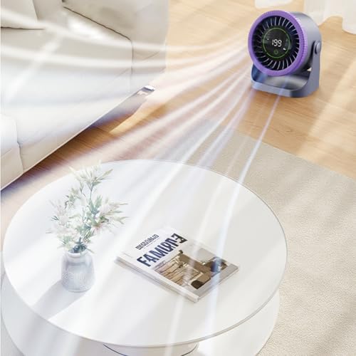 Ventilateur de refroidissement puissant USB avec vent rapide pour bureau et table - 4