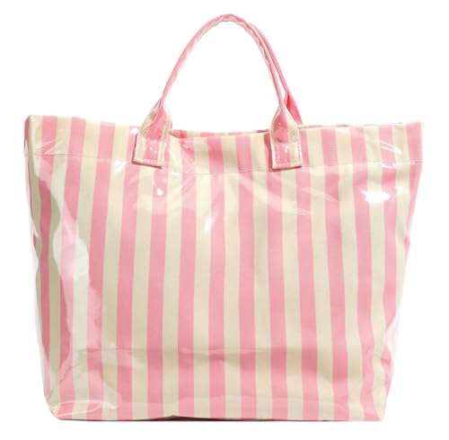 Image of Caistre Women's PVC Tote Handbags Shoulder Bag Winter Fall Fashion Kraft Paper Tote Bag Y2K Large Shopping Bag