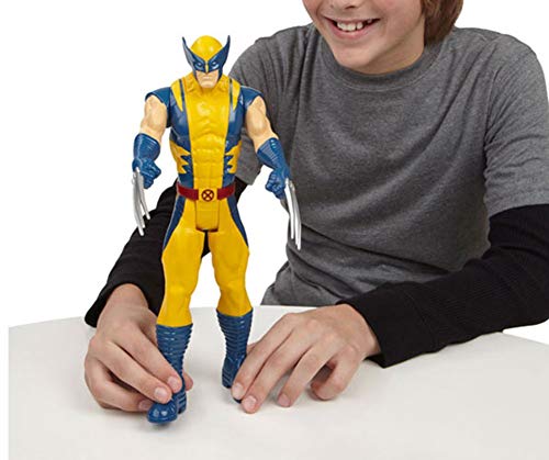 Theavengers Titan Hero Series Yellow Wolverine 12-Inch Tall Action Figure From Xmens (254868954) #TOP3