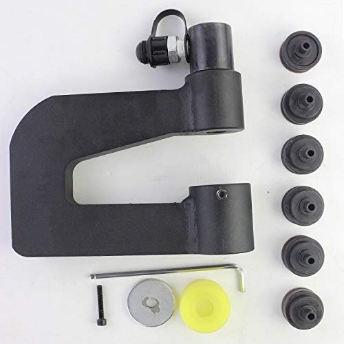 Hydraulic Cable Bridge Hole Punch Down Tools Hole Diggers 150mm Throat 6-35mm(6 8.5 10.5 12.5 14.5)