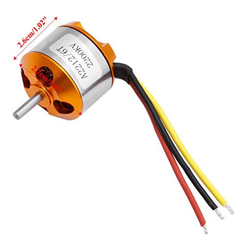 Mexud- A2212 2200Kv 6T Brushless Outrunner Motor For Rc Aircraft Quadcopter Helicopter #TOP5