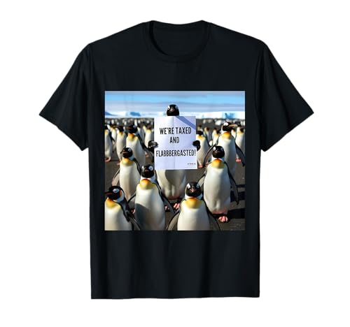 ペンギン関税ユーモア ? ペンギンをサポート Tシャツ